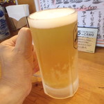 くつろぎ亭ひこべえ  - 生ビール