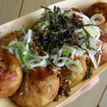 築地銀だこ - たこ焼き「ぶっかけねぎ醤油」