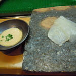 日本橋橘町　都寿司 - 12.1かわはぎ肝醤油