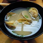 日本橋橘町　都寿司 - 12.1あさりおみそ汁