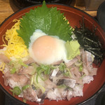 Saninkaisen Robata Kaba - アジトトロ丼
