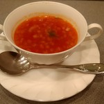 ギャレットウ - 本日のプチコースのスープ