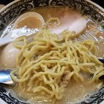 拉麺 梅太郎 - 菅野製麺所の麺で～す。