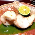 銀座ふじやま - スズキの炭火焼