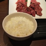 肉の宴　泰平門 - USカルビハラミランチのご飯(おかわり可)