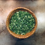 お好み焼き いまり - 契約農家さんからの青ねぎ