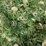 お好み焼き いまり - 契約農家さんからの青ねぎ