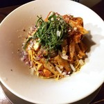 金町製麺 - 冷やしチリトマト　750円