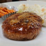 ありがとう食堂 - きのこハンバーグ 2019年8月