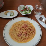 ムーミン - ランチ、カルボナーラ
