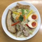 麺や遊大 - ★★★★☆ 遊大タンメン、980円。おろし生姜、無料。