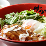 Kakunidon (with soup)