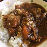 食堂あい家 - ミニカレー 本当にミニ❗️