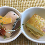 カーサ ディ ブゥ - 自家製鶏ハム＆ハムと夏野菜キッシュ