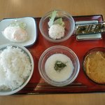 盛岡月が丘食堂 - 朝食セット（４００円）