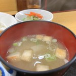 北遥館 - 味噌汁