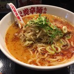 博多火炎辛麺赤神 - 火炎辛麺 800円