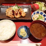 呑楽家 克  - トンテキ定食(680円)