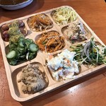 風にふかれて - サラダなど野菜料理他