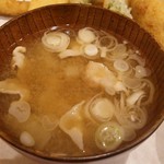 菜をさら - 豚汁。