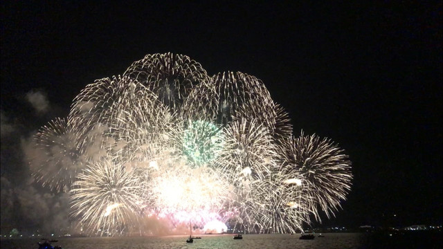 長浜大花火大会 船プラン By Crescent エクシブ琵琶湖 米原 その他 食べログ