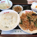 阿里城 - 豚キムチ定食