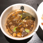 麺屋武蔵 巌虎 - つけ麺850円漬け汁