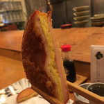 浪花ろばた 頂鯛 - ハムカツでも一仕事しているので、ウンマーイ(๑╹ω╹๑ )