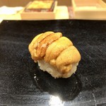 日本橋蛎殻町 すぎた - 雲丹握り