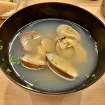 日本橋蛎殻町 すぎた - 浅利の椀