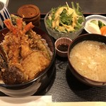 割烹 やまと - ♪えび天丼 ¥880