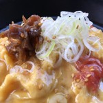 カフェアンドショップ ロータスランド - 2019/08/07
      モーニングＡセット 380円
      ・ゆで卵、餡子、有機コーヒー
      おまかせセット 550円
      ・トマたま天津飯
      ・玉ねぎシューマイ
      ・フレッシュサラダ
      ・スイカ