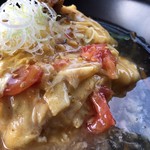 カフェアンドショップ ロータスランド - 2019/08/07
      モーニングＡセット 380円
      ・ゆで卵、餡子、有機コーヒー
      おまかせセット 550円
      ・トマたま天津飯
      ・玉ねぎシューマイ
      ・フレッシュサラダ
      ・スイカ