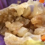 カフェアンドショップ ロータスランド - 2019/08/07
      モーニングＡセット 380円
      ・ゆで卵、餡子、有機コーヒー
      おまかせセット 550円
      ・トマたま天津飯
      ・玉ねぎシューマイ
      ・フレッシュサラダ
      ・スイカ