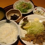 元祖くじら屋 - てんぷら定食 （ ランチ ９８０円 ）