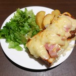 鎌倉パスタ - ベーコンと玉子のピザトースト