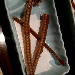 うなぎ 魚政 - 骨せんべい