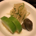 懐石 辻留 - 瓜 覚弥(かくや) 小茄子