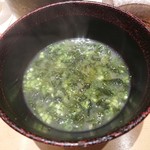 鮨 さいとう - 味噌汁