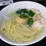 塩そば専門店 桑ばら - アサリの塩冷やしつけそば