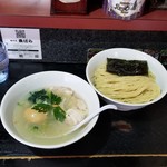 塩そば専門店 桑ばら - アサリの塩冷やしつけそば