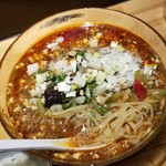ラーメン巌哲 - 冷やし麻婆麺 ご飯付き