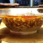 ラーメン巌哲 - 冷やし麻婆麺 ご飯付き