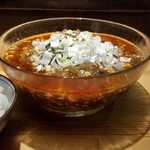 ラーメン巌哲 - 冷やし麻婆麺 ご飯付き