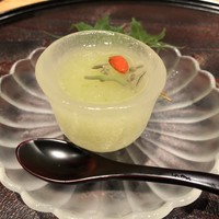 一心 金子 - 冬瓜ジュレ掛け
