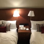 Hotel Harvest Kyu Karuizawa - お部屋のベッド。