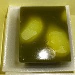 大和菓匠 徳壽庵 - 名前は忘れましたが、栗入りの抹茶の羊かん