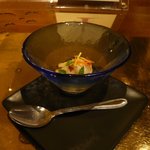 IL TEATRINO DA SALONE - 前菜３：インサラータ ディ スカンピ（2012.1）