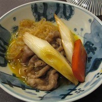 人形町今半 名古屋ミッドランドスクエア店 - スキヤキ（小皿）
