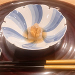 日本料理 一会 - 芋茎と雲丹